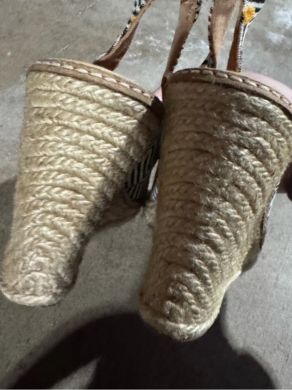 Missoni chevron espadrille wedge Size 7.5
